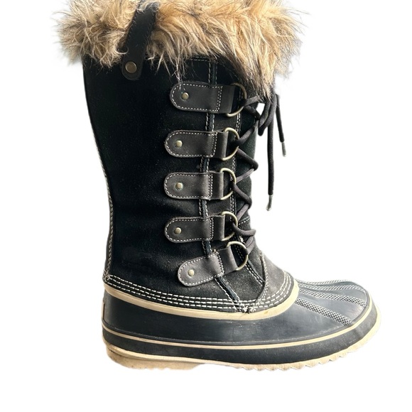 SOREL Winter snow boot Womens Faux Fur Joan of Artic Waterproof - Picture 6 of 8